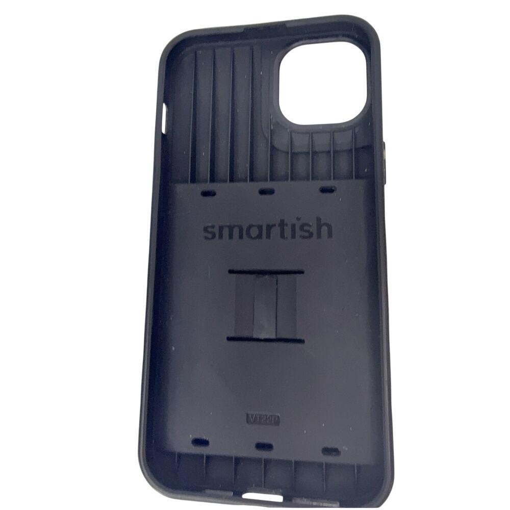 Smartish Black Wallet Phone Case Card Holder Protective Cover VT22P